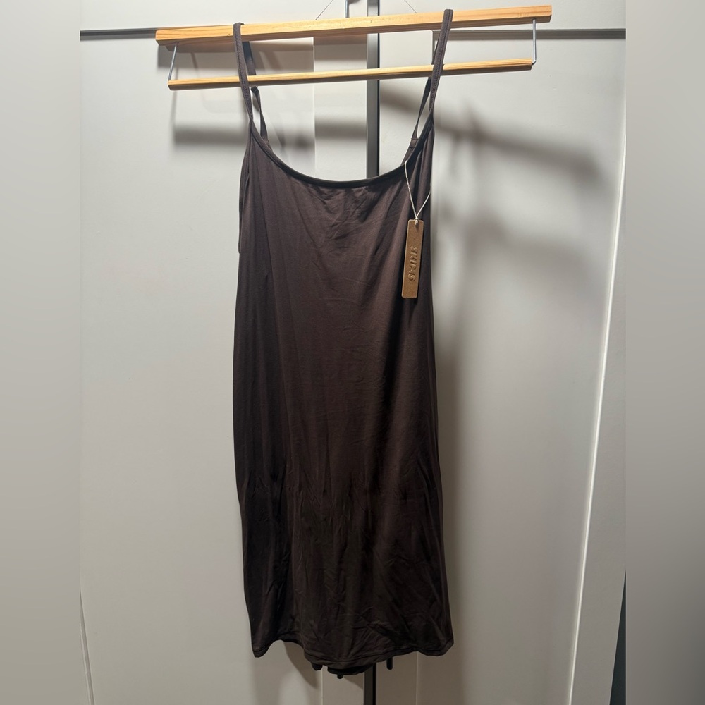 SKIMS Rich Chocolate Dress